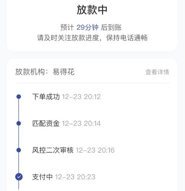 易得花成功下款5000元，易得花通过率高吗？易得花真的可以下款吗？